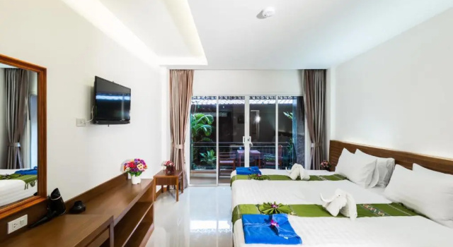 Двухместный номер Standard с балконом Baan Vanida Garden Resort