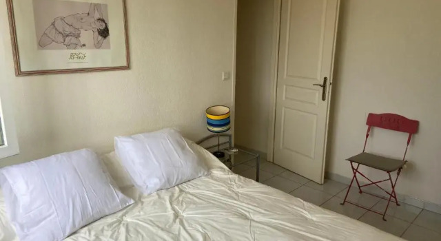 Апартаменты Appt avec parking, clim, wifi à 50 m de la plage
