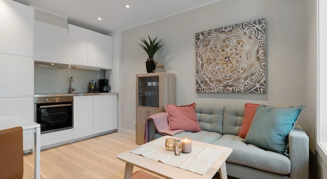 Апартаменты Цокольный этаж c 1 комнатой Barfot Apartments