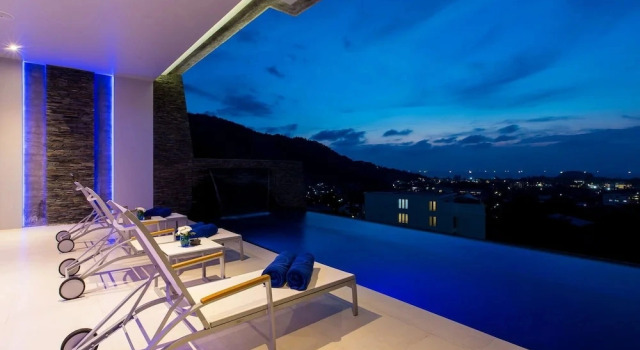 Вилла с видом на море Villa Omari Seaview Pool & Game Room Kata