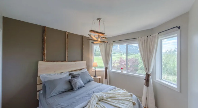 Люкс с 2 комнатами с видом на озеро OK Whistle Stop Bed & Breakfast