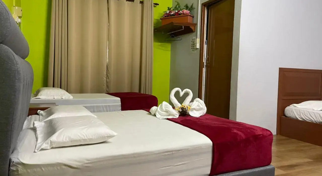 Семейный номер Deluxe Samudera Hotel
