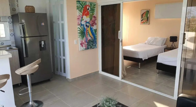 Семейные апартаменты с 2 комнатами с балконом Caribbean Sea Breeze