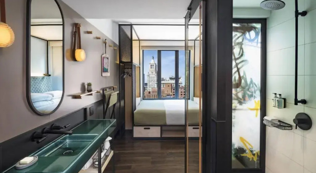 Двухместный номер Guest Moxy NYC East Village