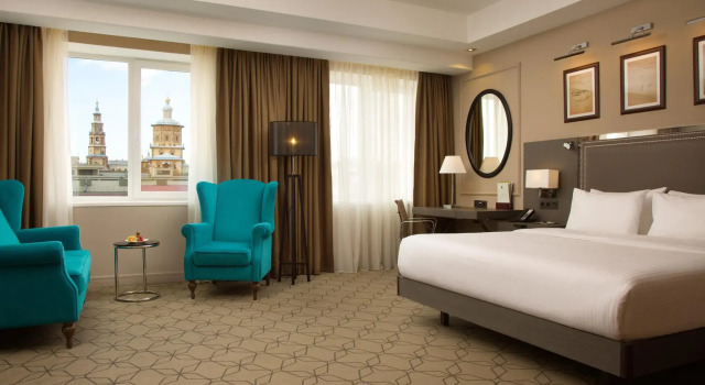 Двухместный номер Deluxe DoubleTree by Hilton Казань