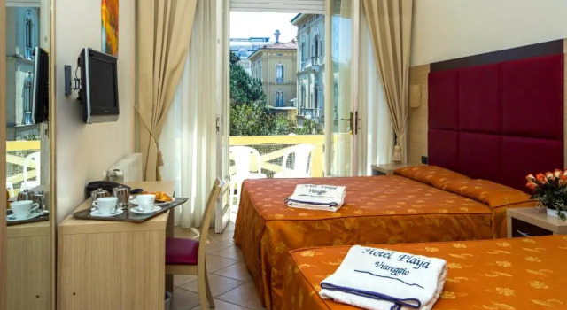 Трёхместный номер Standard с балконом и с видом на море Hotel Playa