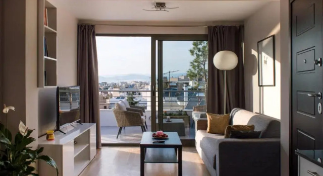 Acropolis View Rooftop Apartment Athens, Забронировать Апартаменты/квартира Апартаменты Афины, рядом с Turkish Embassy Athens, Апартаменты/квартира