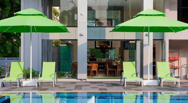 Апартаменты с 2 комнатами Novotel Living Singapore Orchard