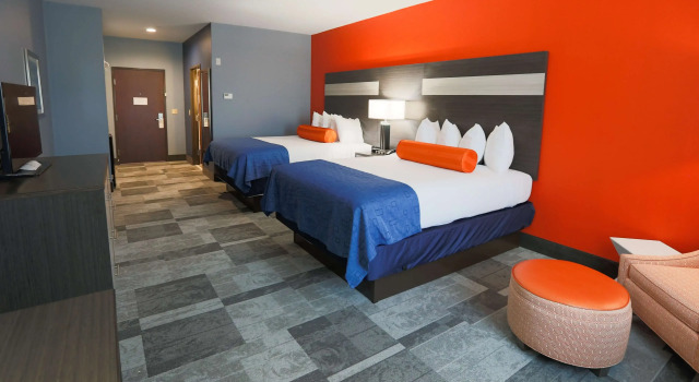 Четырёхместный номер Standard Best Western Plus Wewoka Inn & Suites