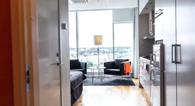 Двухместная студия Sky Hotel Apartments Tornet