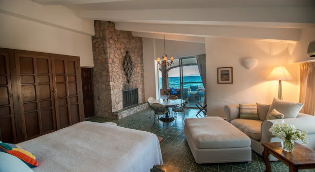 Двухместный номер Deluxe с балконом и с видом на океан Rancho Las Cruces