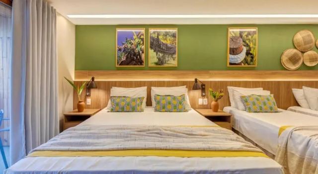 Трёхместный номер Deluxe Resort Tororomba