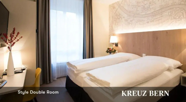 Двухместный номер Style Kreuz Bern Modern City Hotel