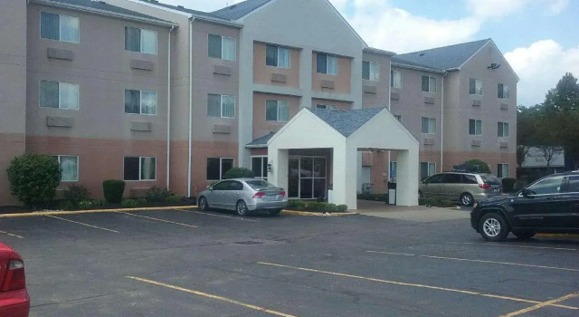 Кровать в общем номере Comfort Inn & Suites Zanesville City Center
