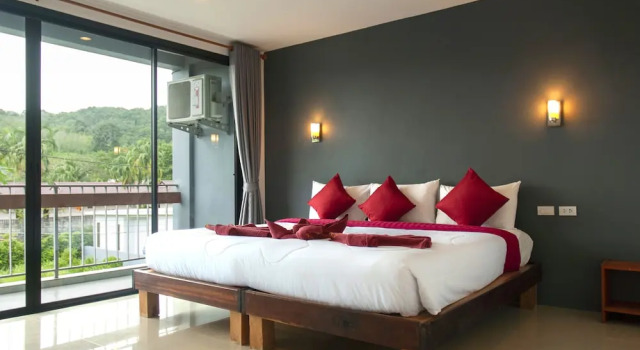 Семейный номер Standard с балконом Ao Nang O2 Boutique Hotel