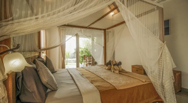 Четырёхместный номер Deluxe с балконом Villa Di Sawah Pejeng