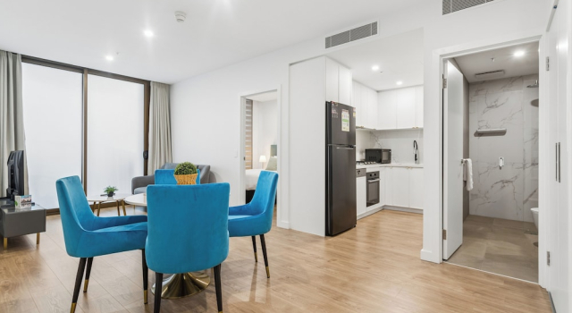 Апартаменты c 1 комнатой с балконом The Cullinan Apartments by CLLIX