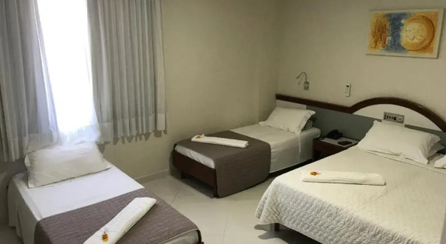 Четырёхместный номер Standard Champagnat Praia Hotel