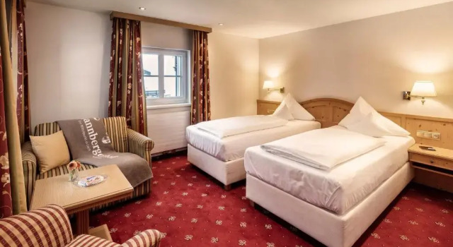 Номер Standard Hotel Tannbergerhof im Zentrum von Lech