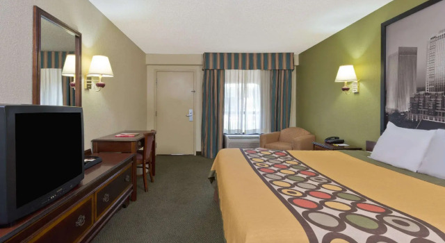 Двухместный номер Standard Super 8 by Wyndham Huntersville/Charlotte Area