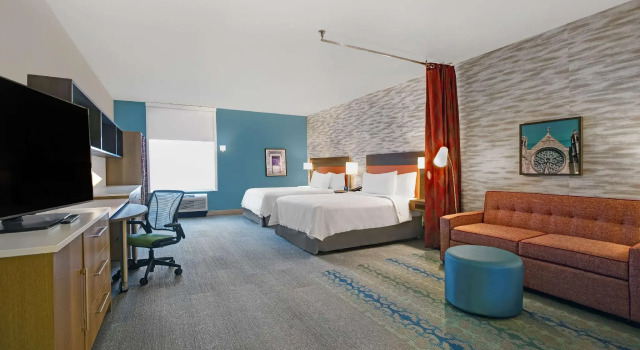 Четырёхместная студия Home2 Suites By Hilton Richmond