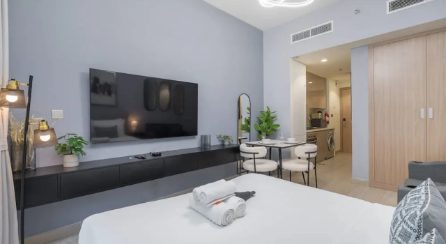 Elegant Studio With Garden in Meydan - Dubai, Забронировать Апартаменты/квартира Отели Дубая с парковкой, Парковка