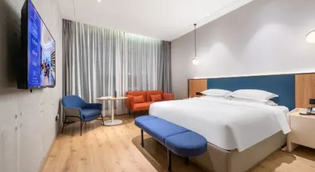 Люкс Mehood Lite Hotel (Hangzhou New World E-sports Center Subway Station Branch)
