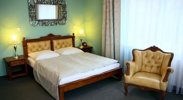 Двухместный номер Deluxe с балконом Hotel Srebrna Góra