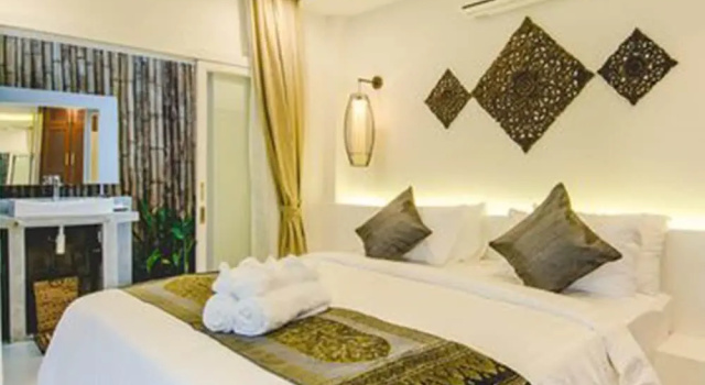Бунгало Deluxe с видом на бассейн Sahaa Beach Resort