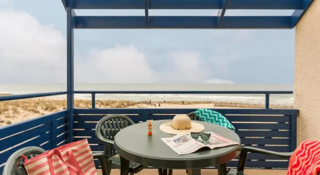Апартаменты c 1 комнатой с балконом и с видом на море Résidence Pierre & Vacances Bleu Marine