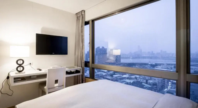 Двухместный номер Standard с видом на реку Wemeet Hotel Taipei