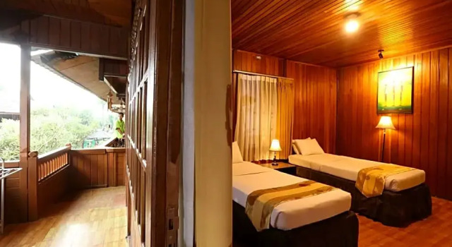 Habitación doble Estándar Hotel Pesona Bamboe Lembang
