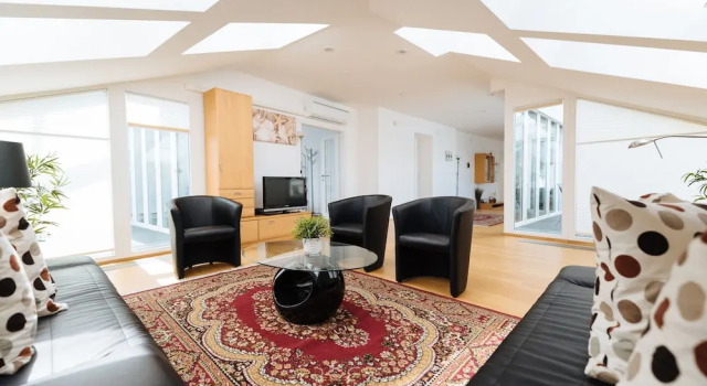 Апартаменты с 4 комнатами с видом на город Heart of Vienna with Aircondition