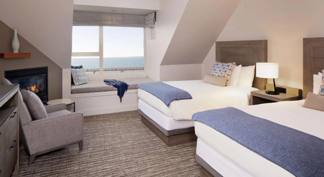 Четырёхместный номер Deluxe с видом на залив Chrysalis Inn & Spa Bellingham, Curio Collection by Hilton