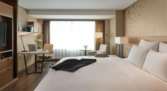 Люкс с 2 комнатами Marriott Executive Apartments Tianjin TEDA