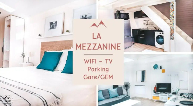 La Mezzanine - Grenoble Centre Gare - Appartement et Parking, Забронировать Апартаменты/квартира Гренобль Grenoble Area