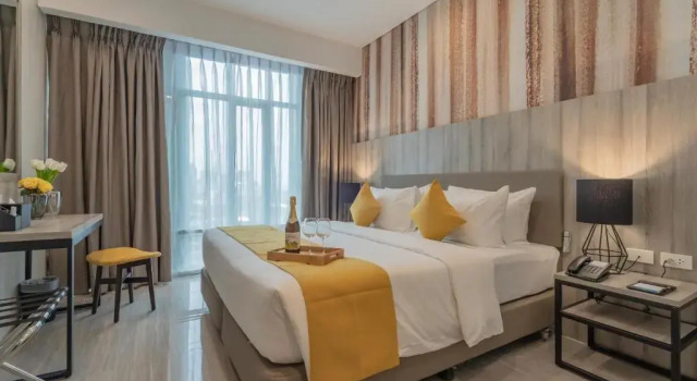 Студия Executive Bayfront Hotel Cebu Capitol Site