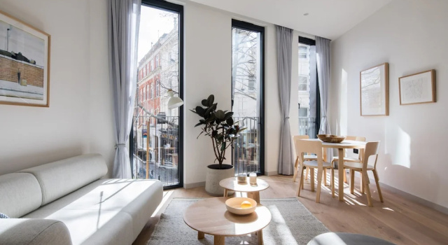 Люкс Luxury с 2 комнатами The Interlock Apartments - Oxford St