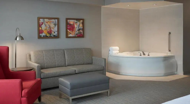 Люкс с видом на воду Hilton Garden Inn Toronto Airport West/Mississauga