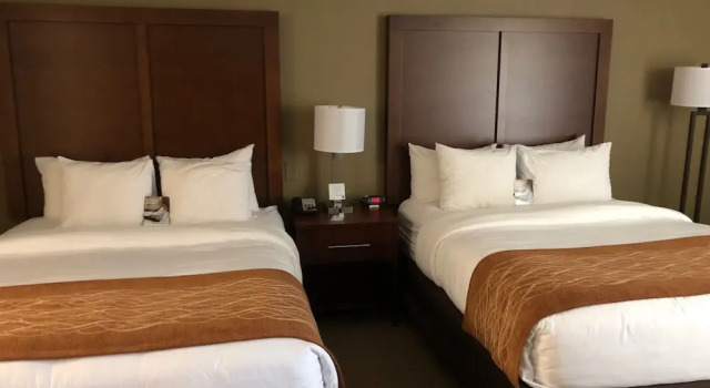 Четырёхместный номер Standard с балконом Comfort Inn & Suites near Danville Mall