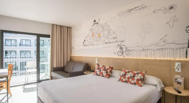 Двухместный номер Premier с частичным видом на море Hotel Cap Negret