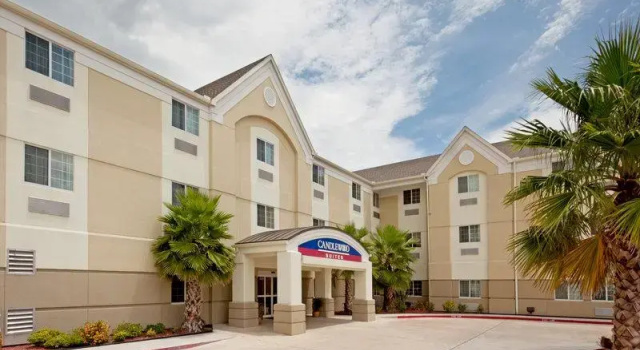 Кровать в общем номере Candlewood Suites Corpus Christi-Spid by IHG