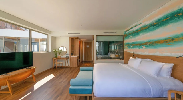 Двухместный полулюкс с балконом Bellerive Hoi An Resort and Spa