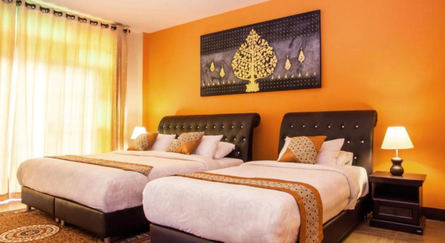 Трёхместный номер Deluxe Joys House & Tour