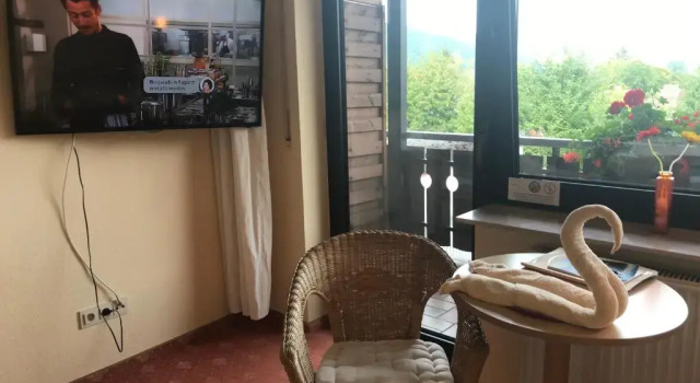 Номер Standard Pension & Café Meine Sonne Sole Mio