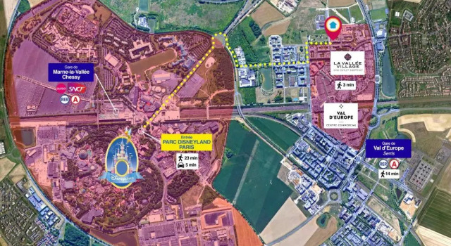 Апартаменты Disneyland-Paris 8pers, 2 Parkings, Wifi,