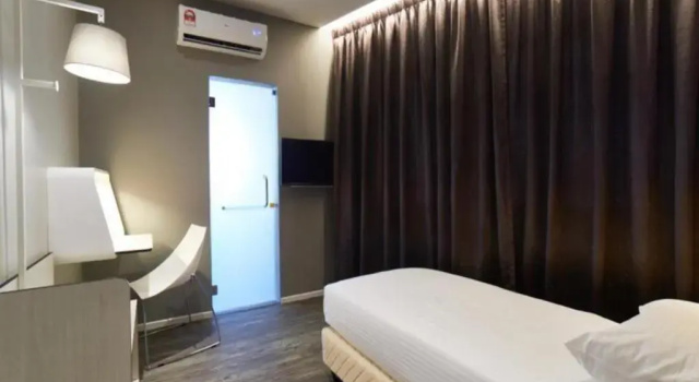 Standardowy jednoosobowy pokój Win Win Boutique Hotel Port Dickson