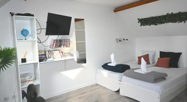 Двухместный номер Standard Class&Cosy CHAMBRE 5mn Aéroport Roissy CDG