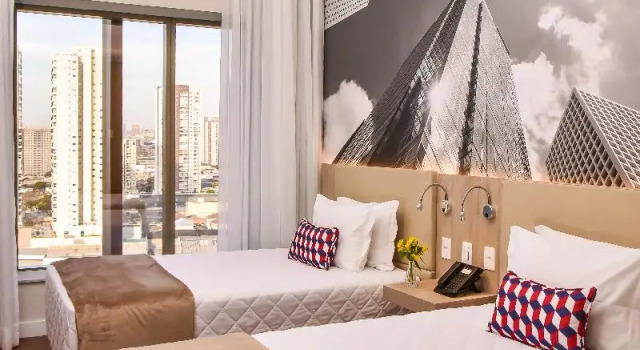 Двухместный номер Superior Rio Hotel by Bourbon Sao Paulo