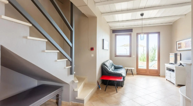 Villa Konstantina Large Private Pool Sea Views A C Wifi Eco-friendly - 2118, Book Villa Aptera West Crete